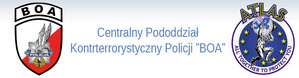 Logo  Centralnego Pododdziału Kontrterrorystycznego Policji &quot;BOA&quot;